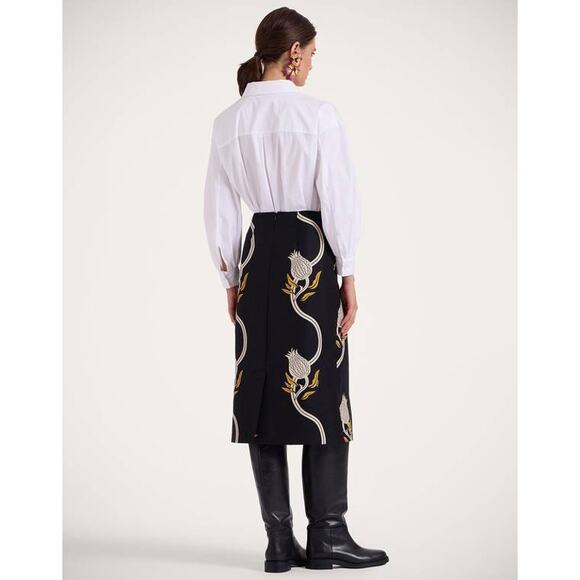 La DoubleJ Pencil Skirt in Melograno XS - Picture 4 of 5